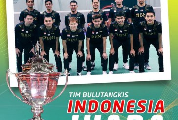 Kemenpora Ucapkan Selamat pada Tim Bulu Tangkis Indonesia yang Berhasil Bawa Pulang Piala Thomas