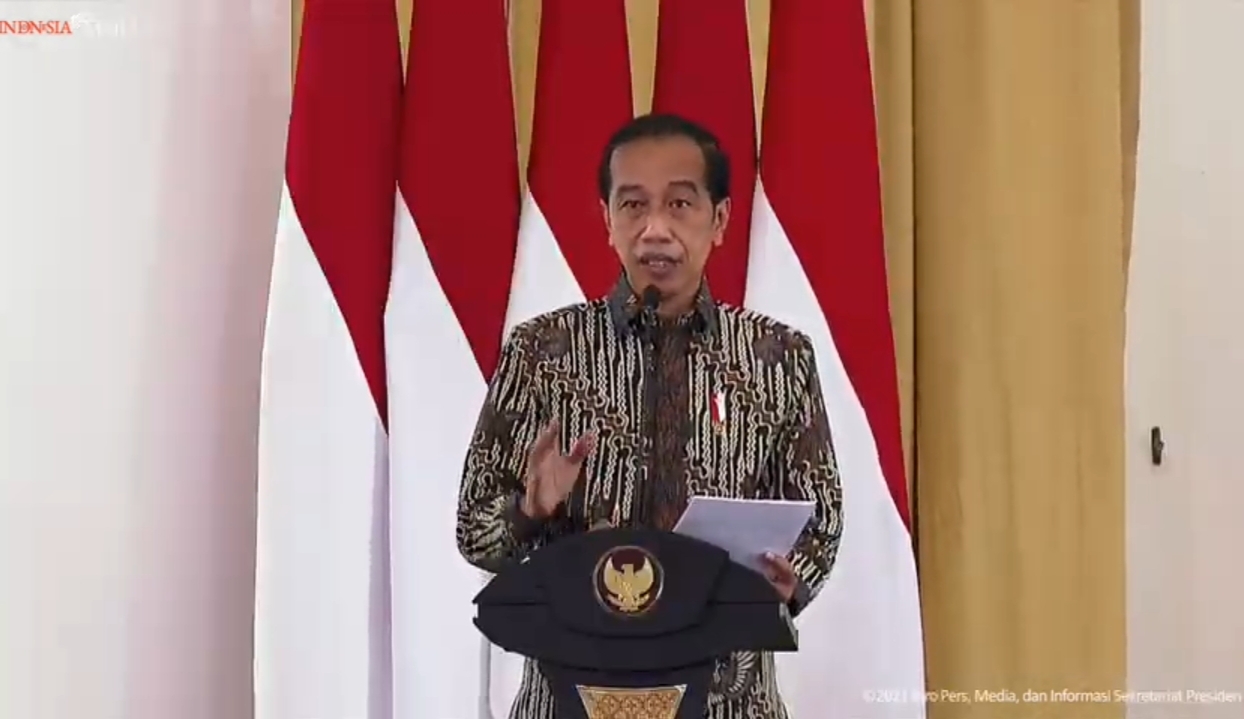 Perkuat Ekspor ke Negara Lain, Jokowi Resmi Buka Acara APKASI Otonomi Expo 2021