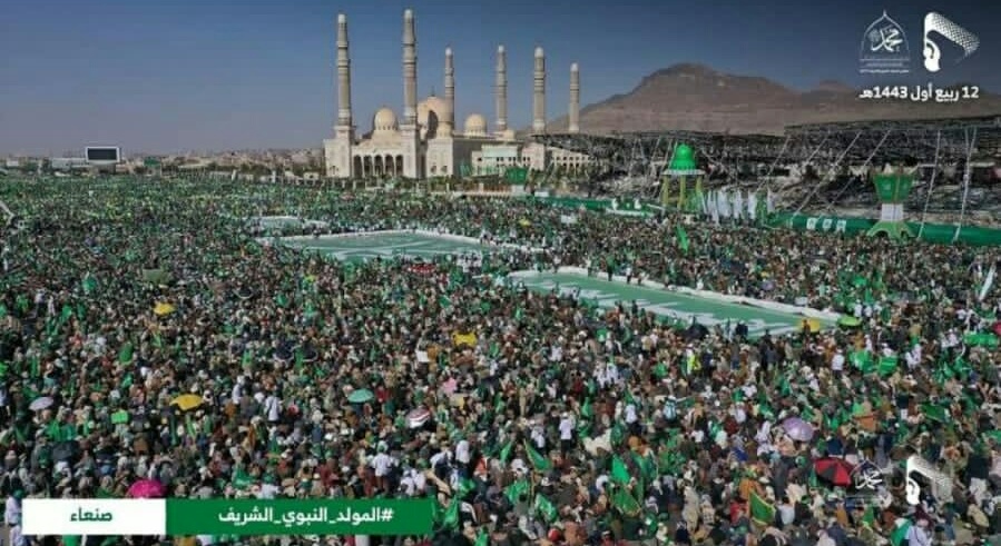 Jutaan Warga Berkerumun di Yaman Rayakan Maulid Nabi