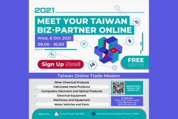 Kembangkan Industri Manufaktur di Indonesia, TAITRA Hadirkan Delegasi Online Produk Teknologi Industri Taiwan