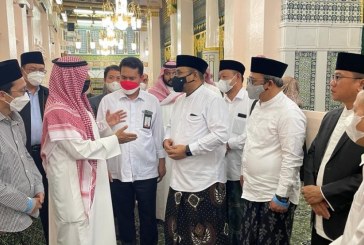 Di Masjid Nabawi Menag Berdoa Pandemi Covid-19 Segera Berakhir