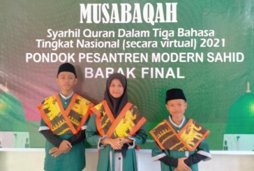 Alhamdulillah, MTsN 1 Alor Juara III Syarhil Quran Tiga Bahasa Tingkat Nasional