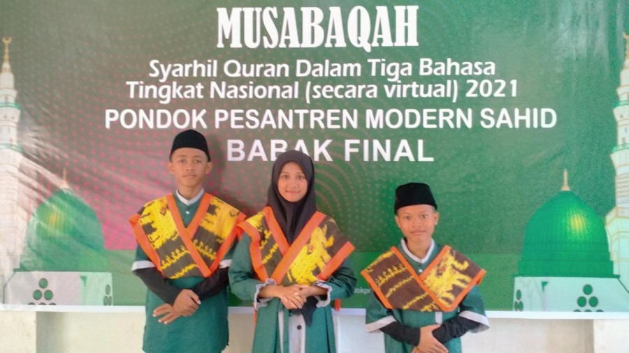 Alhamdulillah, MTsN 1 Alor Juara III Syarhil Quran Tiga Bahasa Tingkat Nasional