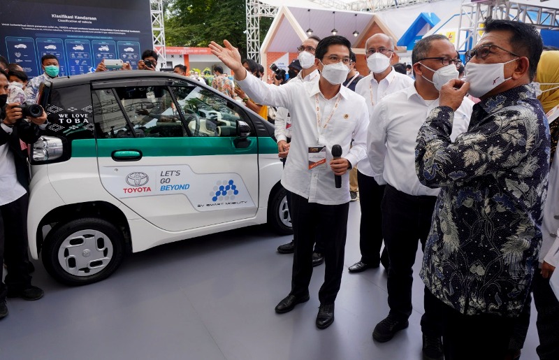 Toyota Hadirkan 3 Unit Kendaraan Elektrifikasi di IEMS 2021