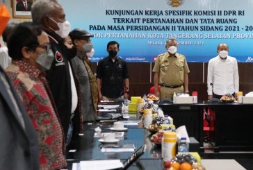 Kunker Spesifik, Komisi II DPR RI Apresiasi Inovasi Pelayanan BPN Tangerang Selatan