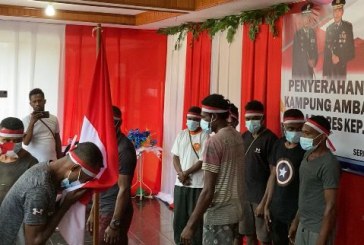 KKB Kampung Ambaidiru Serahkan Diri ke Pangkuan NKRI