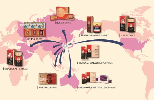 KGC Luncurkan “World Map of Red Ginseng”