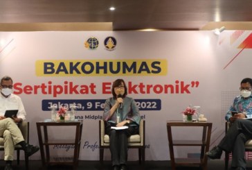 Selenggarakan Forum BAKOHUMAS, Kementerian ATR/BPN Sosialisasikan Sertifikat Tanah Elektronik