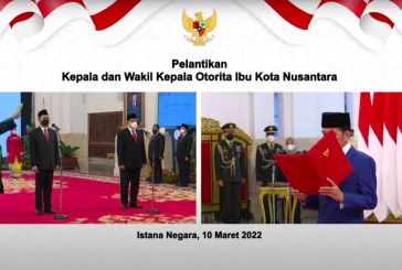 Jokowi Lantik Gubernur Sulsel, Kepala dan Wakil Kepala Otorita IKN