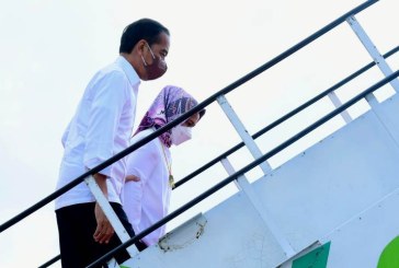 Setelah Bermalam di IKN, Jokowi Kembali ke Jakarta