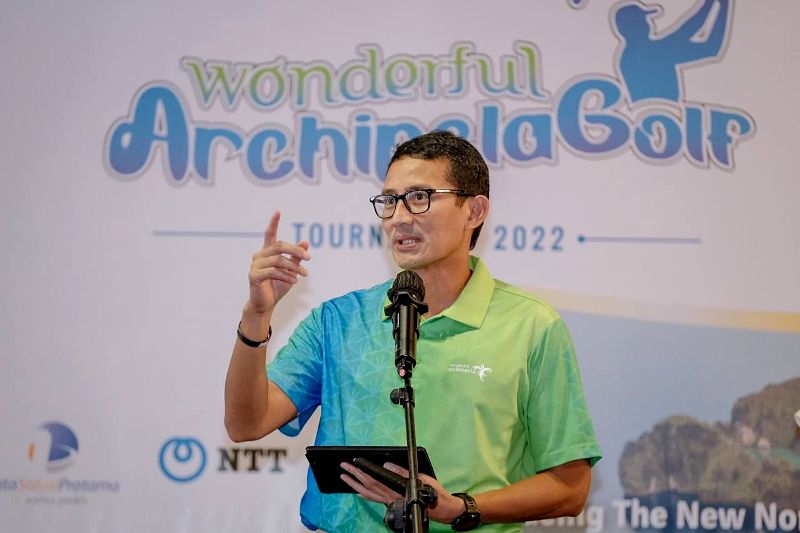 Bangkitkan Ekonomi Nasional Lewat Wonderful Archipelago Golf Turnamen 2022