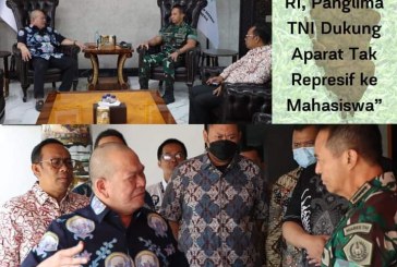 Panglima TNI Datangi Ketua DPD Bahas Aksi 11 April, LaNyalla: Mahasiswa Tak Bisa Dibendung