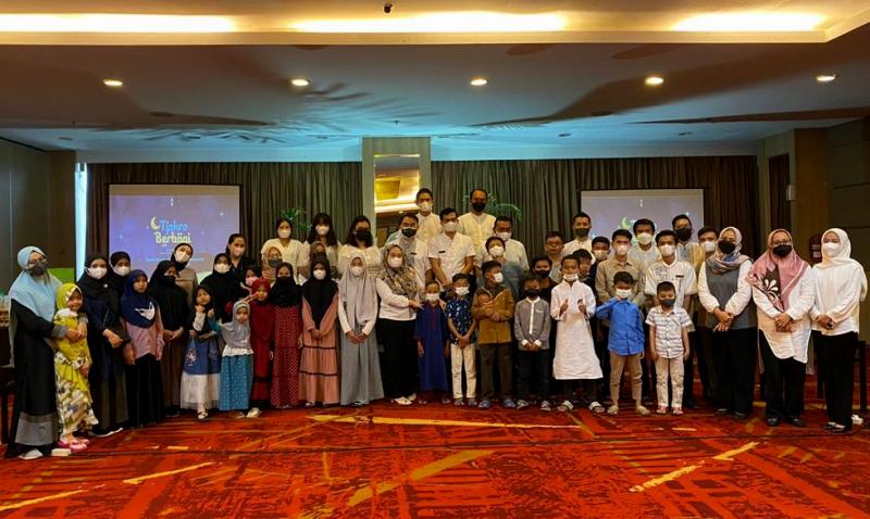 Rayakan Ramadhan 1443 H, Grand Tjokro Premiere Bandung Gelar Buka Puasa Bersama dengan Anak Yatim Piatu