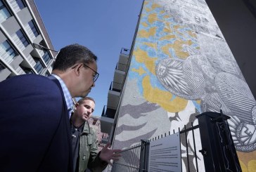 Anies Baswedan Kunjungi Mural Penanda Persahabatan Jakarta dan Berlin di Heidestraße