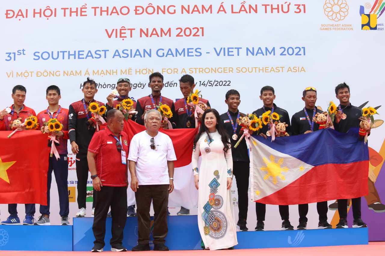 Dulang 8 Emas di SEA Games XXXI Vietnam, Ini Pesan Menteri PUPR untuk Atlet Dayung Indonesia