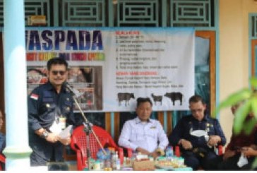 Mentan SYL Gelar Koordinasi Pengendalian dan Pencegahan PMK di Lampung
