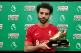 Mohamed Salah Raih Sepatu Emas