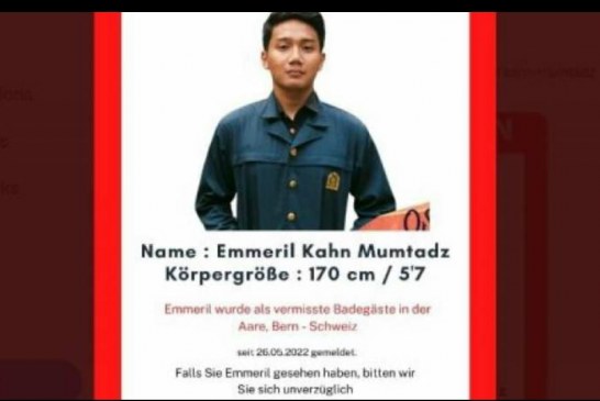 Anak Ridwan Kamil Dibikin Poster “Orang Hilang” dalam Bahasa Jerman