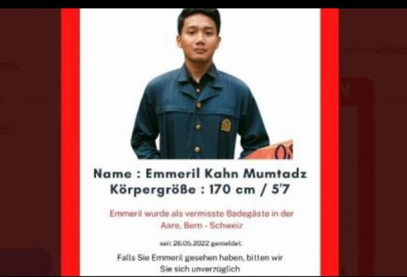 Anak Ridwan Kamil Dibikin Poster “Orang Hilang” dalam Bahasa Jerman