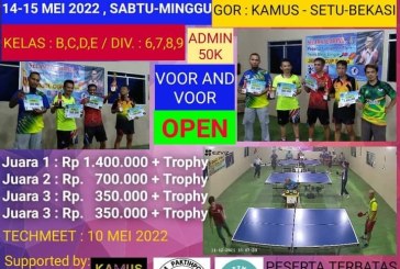YouTuber Kondang Agung ST Bakal Bertempur di Turnamen Mini Tenis Meja Single Jibriel Cup 2