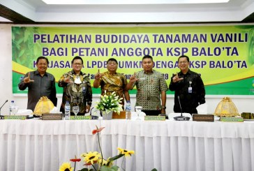 Tumbuhkan Ekonomi Anggota Koperasi, LPDB-KUMKM Berikan Pelatihan Petani Vanili di KSP Balo Toraja