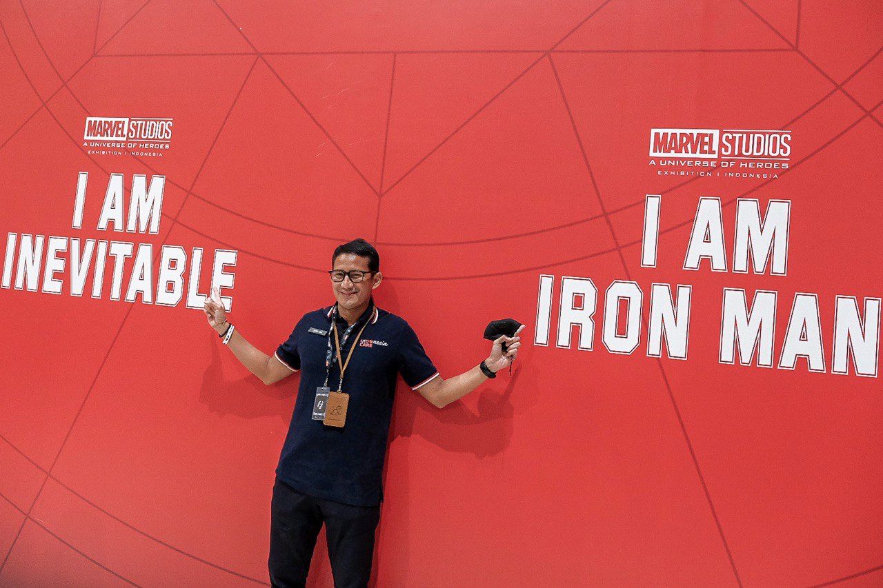 Menparekraf Harapkan Marvel Exhibition Picu Pelaku Ekraf Kembangkan IP ke Pasar Global