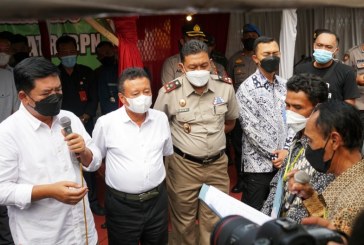 Menteri Hadi Tjahjanto Tinjau Objek dan Subjek Masalah Pertanahan di Kabupaten Kediri