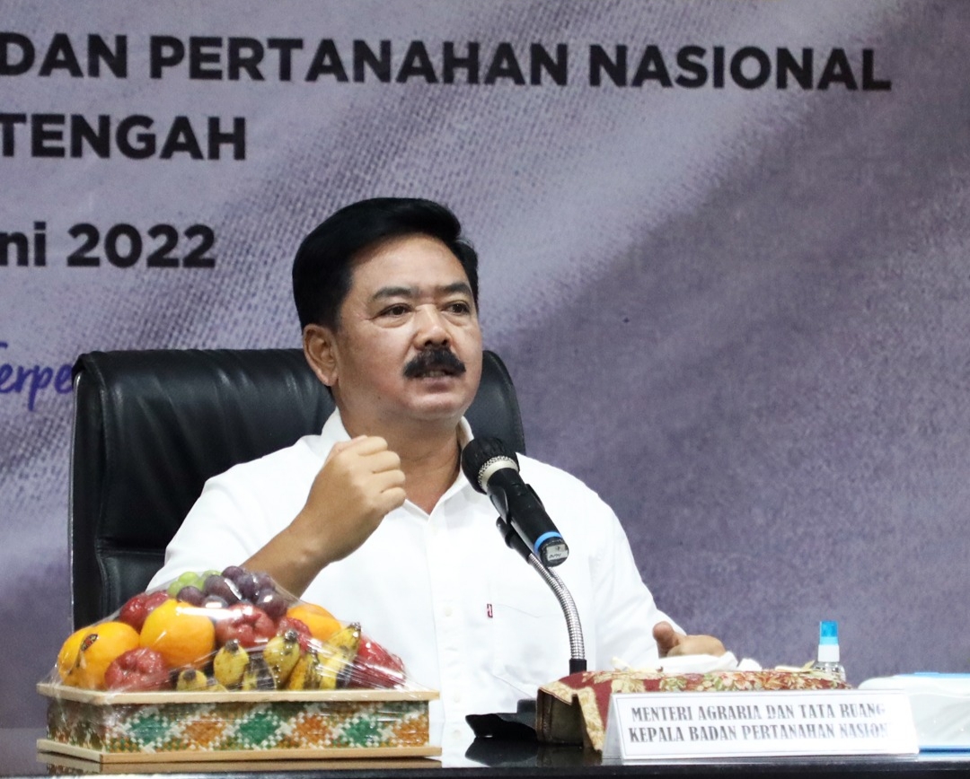 Menteri Hadi Tjahjanto Harapkan Masyarakat Urus Pembuatan Sertifikat Tanah secara Mandiri