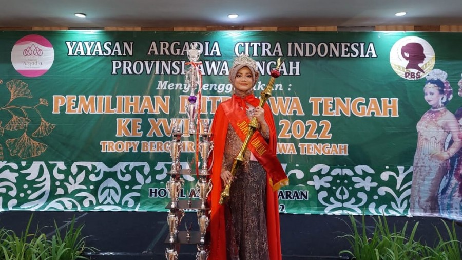 Keren! Nadya Salma Aya Sofia, Siswi MAN 1 Surakarta, Dinobatkan sebagai Putri Jawa Tengah 2022