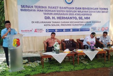 Anggota Fraksi PKS DPR Hermanto Fasilitasi Bimtek untuk Pembudidaya Ikan di Dapilnya