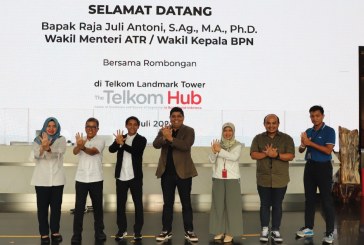 Studi Banding ke Telkom Indonesia, Wamen ATR/BPN Ingin Terapkan Budaya Profesionalisme Korporasi