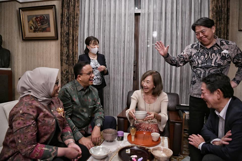 Anies Baswedan Bercerita Dijamu Makan Malam di Rumah Menlu Jepang Yoshimasa Hayashi