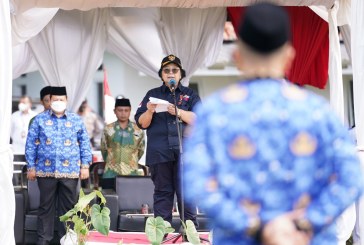Menteri LHK Pimpin Upacara Hari Kemerdekaan di Kawasan TN Gunung Ciremai