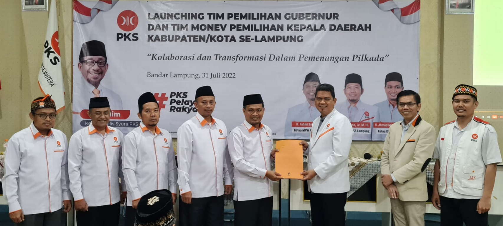 Songsong Kemenangan di Pemilu 2024, PKS Resmikan Tim Penjaringan Pilgub dan Pilkada se-Lampung