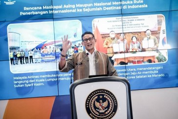 Sandiaga Apresiasi Pembukaan Kembali Rute Penerbangan Internasional ke Indonesia