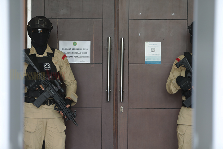 FOTO Sidang Dugaan Terorisme Digelar Terbatas di Pengadilan Negeri Jakarta Timur