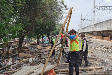 Pasca Penertiban Bangunan Liar, KAI Daop 1 Jakarta Terus Berpatroli di Gunung Antang