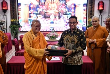 Anies Nilai Umat Budha Telah Ikut Mewujudkan Persatuan di Jakarta