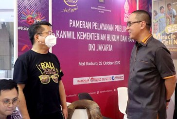 Kanwil Kemenkumham DKI Jakarta Gelar Pameran Layanan Publik di Mall Bassura