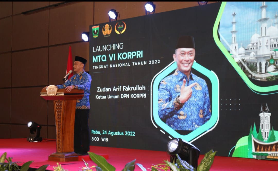 MTQ Korpri di Sumbar Diikuti 34 Kafilah Provinsi dan 46 K/L Terbesar dalam Sejarah