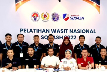 Dongkrak Prestasi Atlet Squash Tanah Air, PSI Gelar Pelatihan Wasit dan Kejurnas 2022