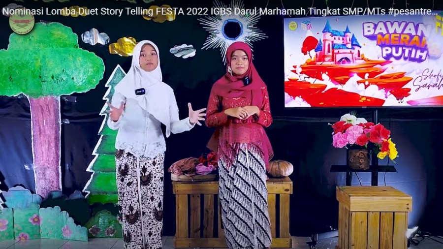 Mantul Nih! Siswa MTsN 1 Pati Juara Lomba Duet Story Telling