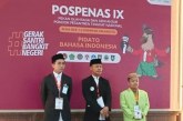 Afhri Ahmad Sabet Juara I Pidato Bahasa Indonesia Pospenas 2022