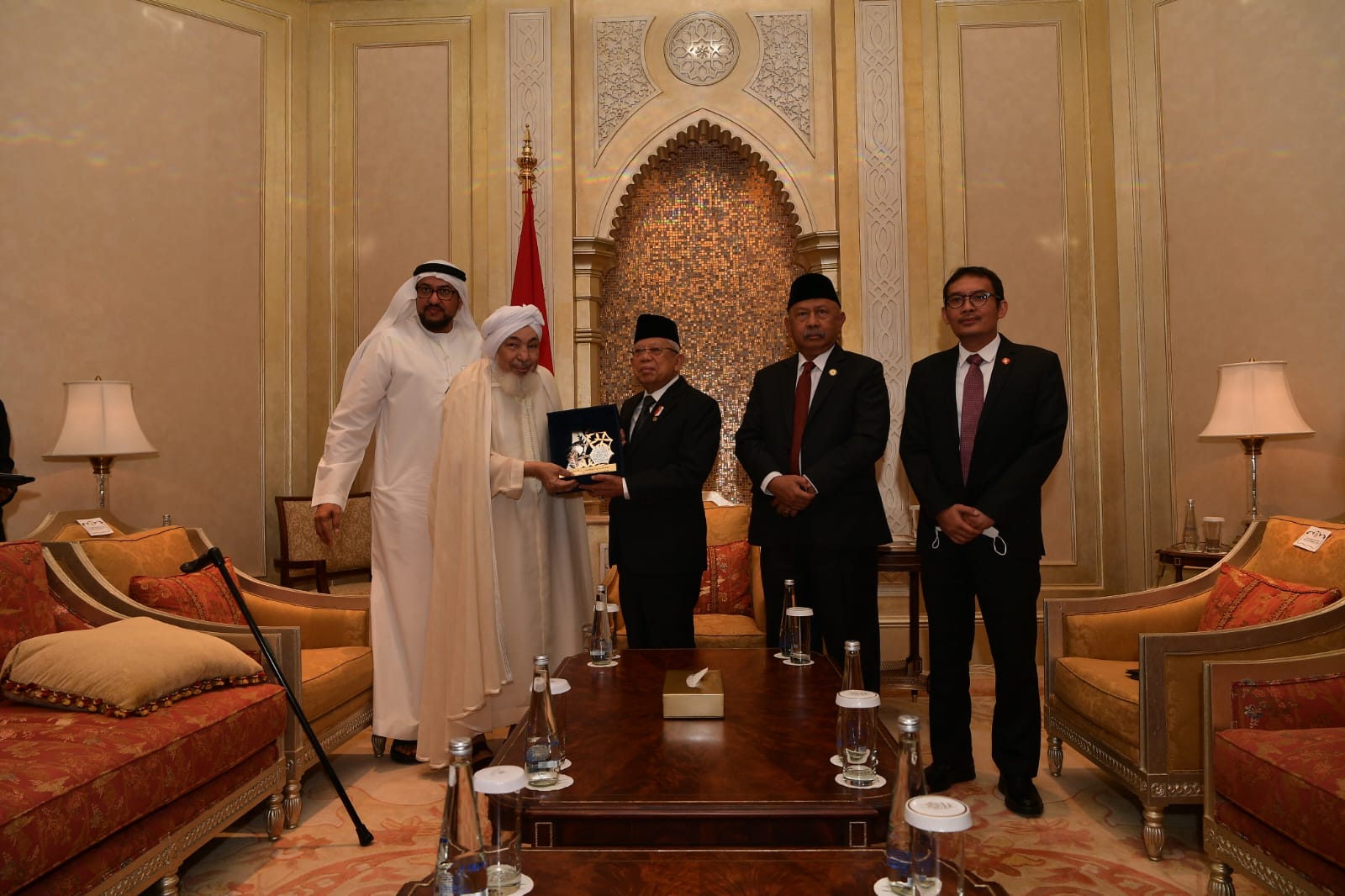Wapres Wakili Presiden Jokowi Terima Penghargaan Al Hasan bin Ali untuk Perdamaian dari ADFP