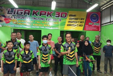 FOTO Pembukaan Liga KPK 3D di GOR 3 Dewi, Kota Bekasi