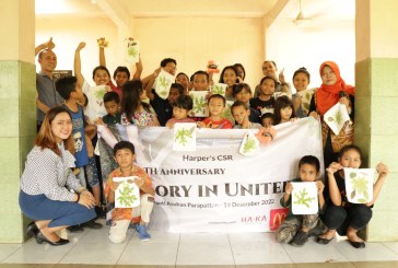 Berusia 6 Tahun, Harper MT Haryono Bersama McD Indonesia dan Edith House Gallery Bagi Kebahagiaan di Panti Asuhan Parapattan