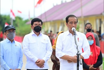 Hadi Tjahjanto Dampingi Presiden Jokowi Resmikan Huntap Pasca Bencana NTB