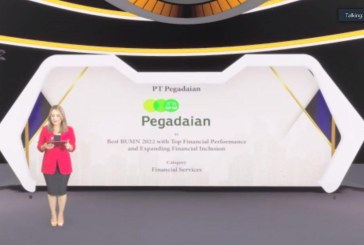 Pegadaian Raih Penghargaan Indonesia Best BUMN Award 2022