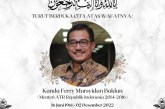 Mantan Menteri ATR Ferry Mursyidan Baldan Berpulang ke Rahmatullah