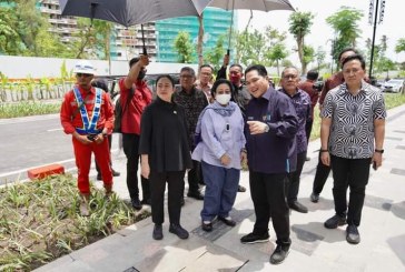 FOTO Erick Thohir Dampingi Megawati dan Puan Tinjau KEK Sanur